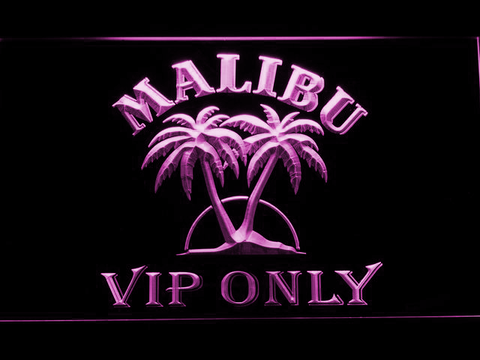 Malibu VIP Only LED Neon Sign